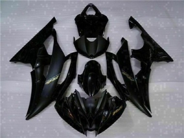 Noir 08-16 YZF R6 Kit Carénages Motos Complet