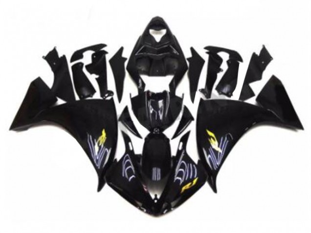 Noir 09-11 YZF R1 Carénage Moto Noir 09-11 YZF R1 Carénage Moto