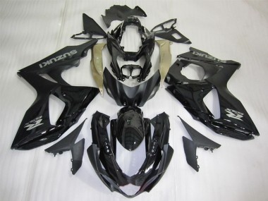Noir 09-16 GSXR 1000 Kit Carénages Motos Complet