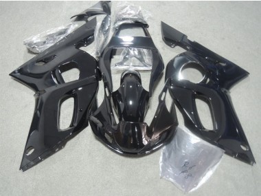 Noir 98-02 YZF R6 Carénages Moto