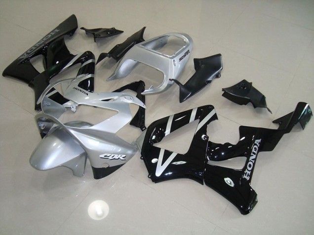 Noir Argent 00-01 CBR900RR 929 Carénage Moto