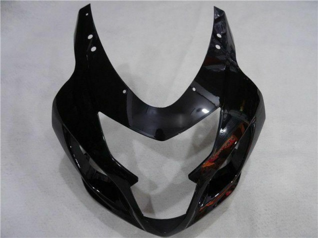 Noir Argent 04-05 GSXR 600/750 Carénage Moto Noir Argent 04-05 GSXR 600/750 Carénage Moto