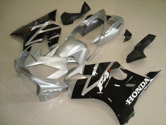 Noir Argent 04-07 CBR600 F4i Carrosserie Moto Noir Argent 04-07 CBR600 F4i Carrosserie Moto