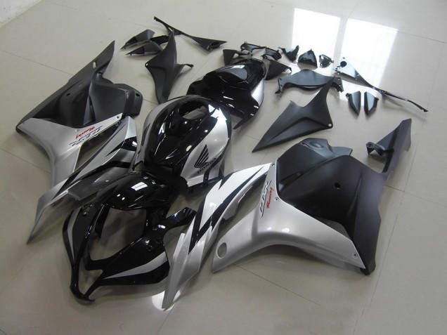 Noir Argent 09-12 CBR600RR Carénage Moto Noir Argent 09-12 CBR600RR Carénage Moto