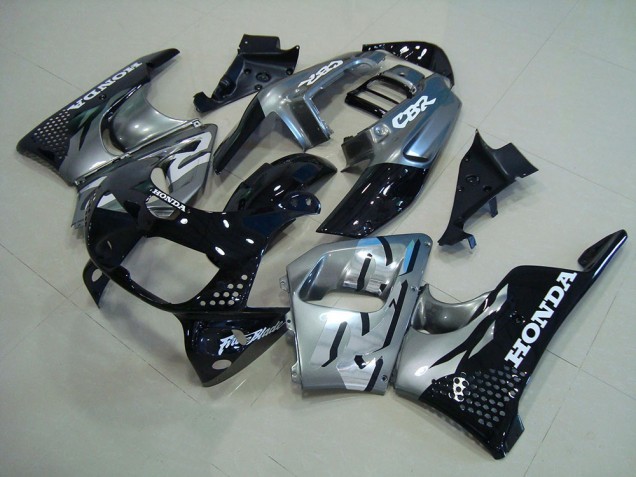 Noir Argent 96-97 CBR900RR 893 Carénage Moto Noir Argent 96-97 CBR900RR 893 Carénage Moto