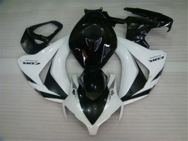 Noir Blanc 08-11 CBR1000RR Carénages Moto Noir Blanc 08-11 CBR1000RR Carénages Moto