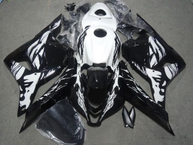 Noir Blanc 09-12 CBR600RR Carrosserie Moto