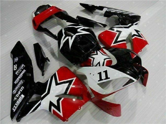 Noir Blanc 11 03-04 CBR600RR Carénage Moto Noir Blanc 11 03-04 CBR600RR Carénage Moto