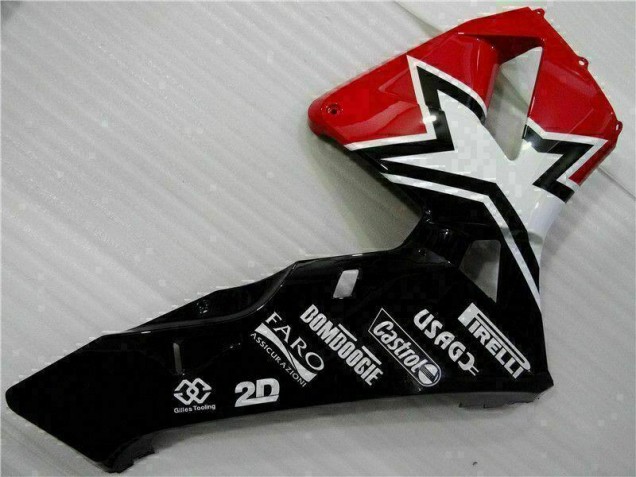 Noir Blanc 11 03-04 CBR600RR Carénage Moto Noir Blanc 11 03-04 CBR600RR Carénage Moto