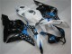 Noir Blanc Bleu 09-12 CBR600RR Carénage Moto Noir Blanc Bleu 09-12 CBR600RR Carénage Moto