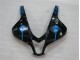 Noir Blanc Bleu 09-12 CBR600RR Carénage Moto Noir Blanc Bleu 09-12 CBR600RR Carénage Moto