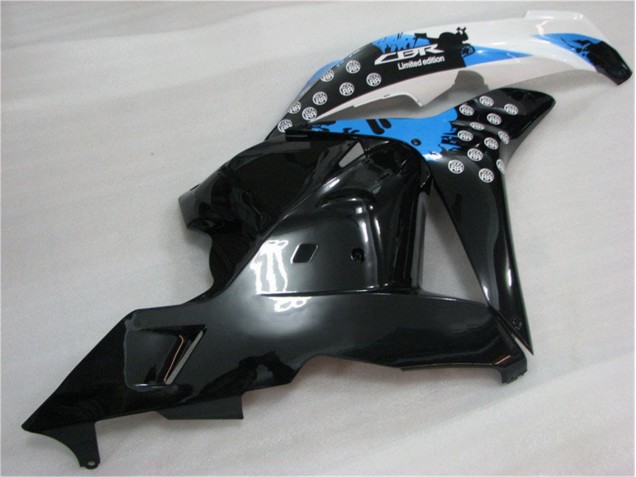 Noir Blanc Bleu 09-12 CBR600RR Carénage Moto Noir Blanc Bleu 09-12 CBR600RR Carénage Moto
