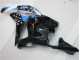 Noir Blanc Bleu 09-12 CBR600RR Carénage Moto Noir Blanc Bleu 09-12 CBR600RR Carénage Moto