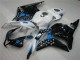 Noir Blanc Bleu 09-12 CBR600RR Carénage Moto Noir Blanc Bleu 09-12 CBR600RR Carénage Moto