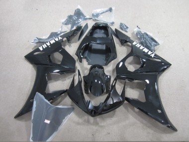 Noir Blanc Décalque 03-05 YZF R6 Carénage Moto