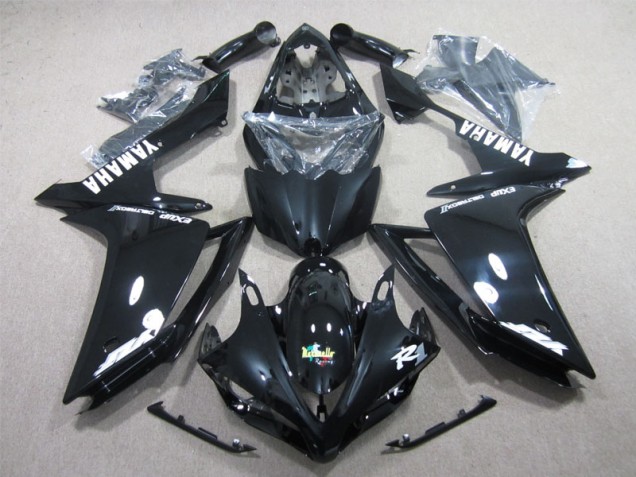 Noir Blanc Décalque 07-08 YZF R1 Carénages Moto Noir Blanc Décalque 07-08 YZF R1 Carénages Moto
