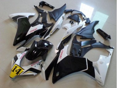 Noir Blanc Denso Rizoma 14 13-15 CBR500RR Carénage Moto