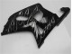 Noir Blanc Flamme 01-03 GSXR 600/750 Carénage Moto Noir Blanc Flamme 01-03 GSXR 600/750 Carénage Moto