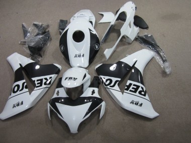 Noir Blanc Repsol 08-11 CBR1000RR Carénage Moto