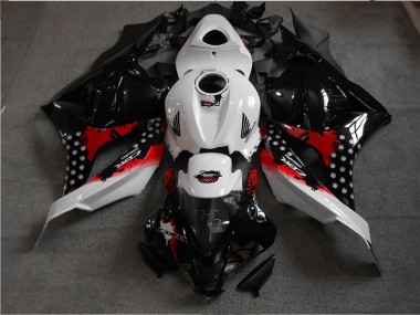 Noir Blanc Rouge 09-12 CBR600RR Carénage Moto
