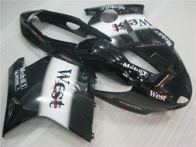 Noir Blanc West 96-07 CBR1100XX Carénage Moto