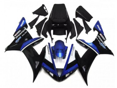 Noir Bleu 02-03 YZF R1 Carénage Moto