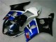 Noir Bleu 03-04 GSXR 1000 Kit Carénages Motos Complet Noir Bleu 03-04 GSXR 1000 Kit Carénages Motos Complet
