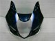 Noir Bleu 03-04 GSXR 1000 Kit Carénages Motos Complet Noir Bleu 03-04 GSXR 1000 Kit Carénages Motos Complet