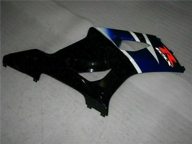 Noir Bleu 03-04 GSXR 1000 Kit Carénages Motos Complet Noir Bleu 03-04 GSXR 1000 Kit Carénages Motos Complet