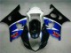 Noir Bleu 03-04 GSXR 1000 Kit Carénages Motos Complet Noir Bleu 03-04 GSXR 1000 Kit Carénages Motos Complet