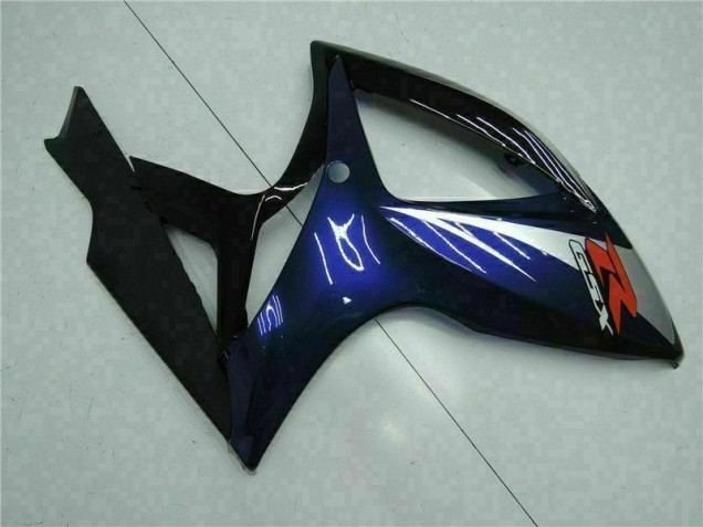 Noir Bleu 06-07 GSXR 600/750 Carrosserie Moto Noir Bleu 06-07 GSXR 600/750 Carrosserie Moto