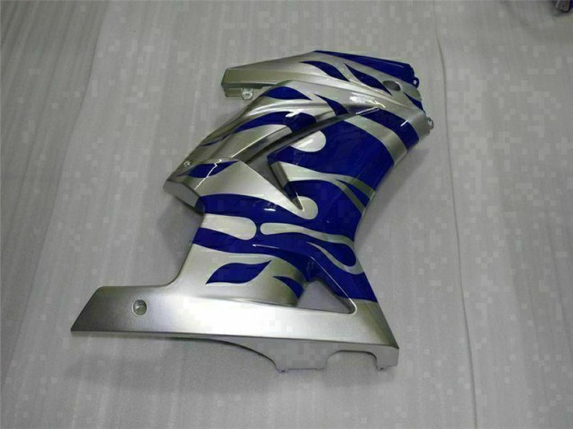Noir Bleu 08-12 EX250 Carénage Moto