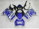 Noir Bleu 08-12 EX250 Carénage Moto