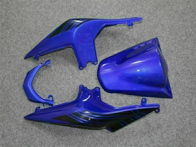 Noir Bleu 08-12 EX250 Carénages Moto Noir Bleu 08-12 EX250 Carénages Moto