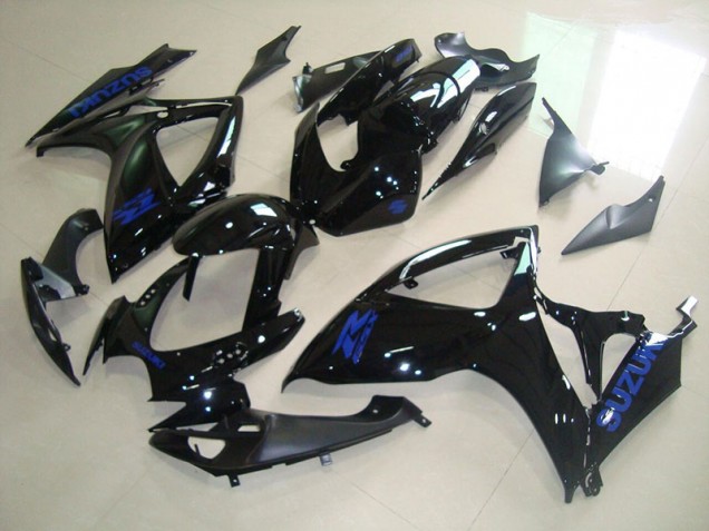 Noir Bleu Décalque 06-07 GSXR 750 Carénage Moto Noir Bleu Décalque 06-07 GSXR 750 Carénage Moto