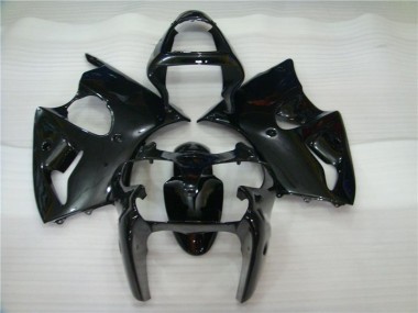 Noir Brillant 00-02 ZX6R Carénage Moto