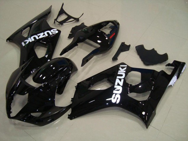 Noir Brillant 03-04 GSXR 1000 Carénage Moto Noir Brillant 03-04 GSXR 1000 Carénage Moto
