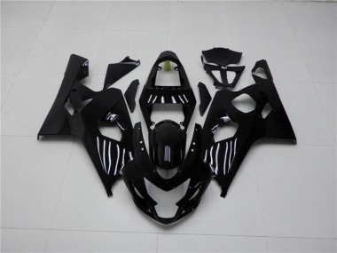 Noir Brillant 04-05 GSXR 600/750 Carénage Moto