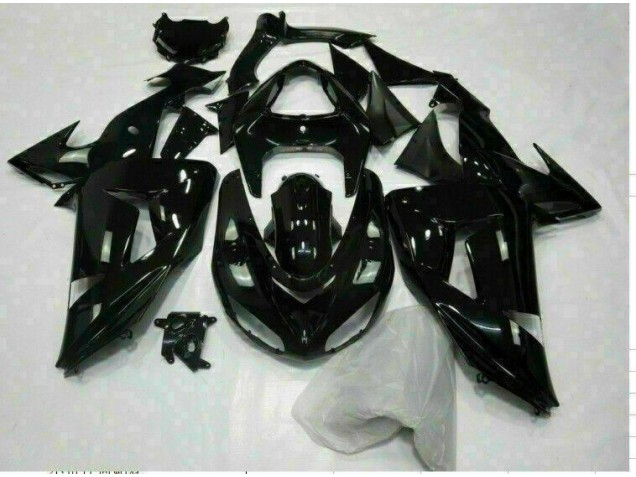Noir Brillant 06-07 ZX10R Carénage Moto