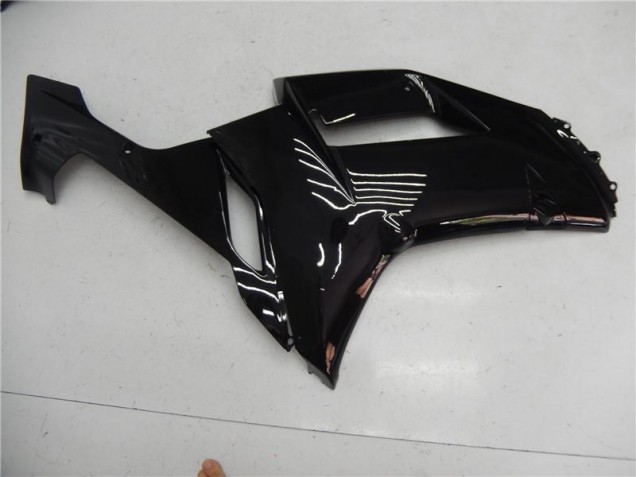 Noir Brillant 07-08 ZX6R Carénages Moto
