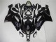 Noir Brillant 07-08 ZX6R Carénages Moto