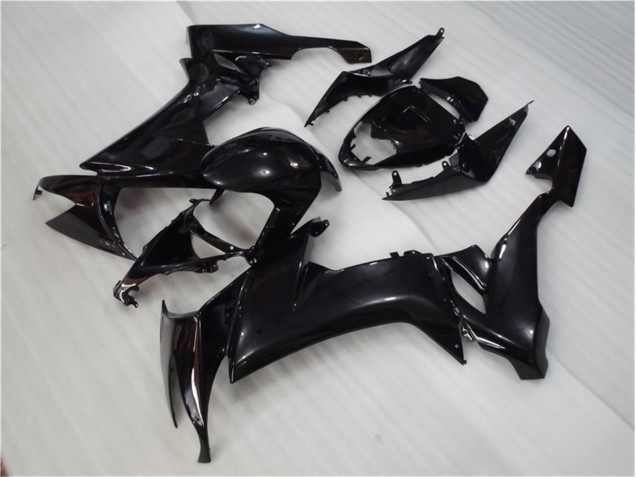 Noir Brillant 08-10 ZX10R Carénages Moto Noir Brillant 08-10 ZX10R Carénages Moto