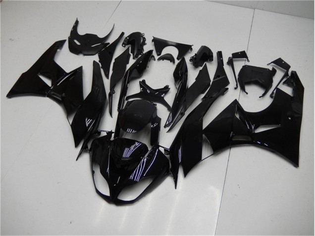 Noir Brillant 09-12 ZX6R Carénage Moto Noir Brillant 09-12 ZX6R Carénage Moto