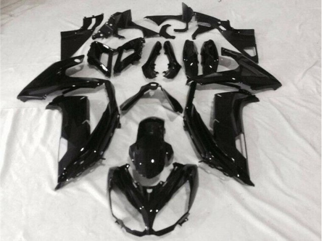 Noir Brillant 12-16 EX650 Carénages Moto
