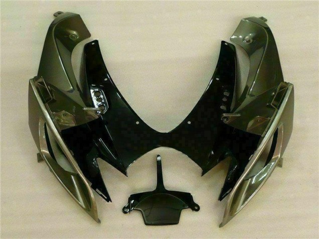 Noir Gris 06-07 GSXR 600/750 Carénages Moto Noir Gris 06-07 GSXR 600/750 Carénages Moto