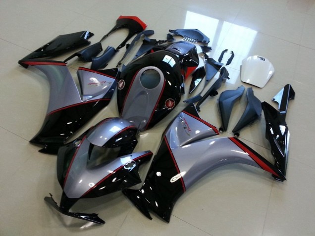 Noir Gris 12-16 CBR1000RR Carénage Moto Noir Gris 12-16 CBR1000RR Carénage Moto