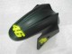 Noir Jaune 46 08-12 EX250 Carénage Moto Noir Jaune 46 08-12 EX250 Carénage Moto