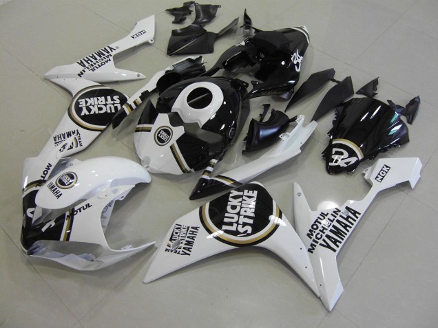 Noir Lucky Strike 07-08 YZF R1 Carénage Moto