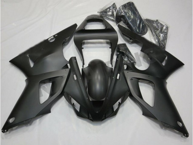 Noir Mat 00-01 YZF R1 Carénage Moto Noir Mat 00-01 YZF R1 Carénage Moto