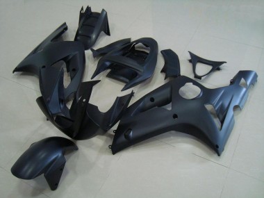 Noir Mat 03-04 ZX6R Carénages Moto